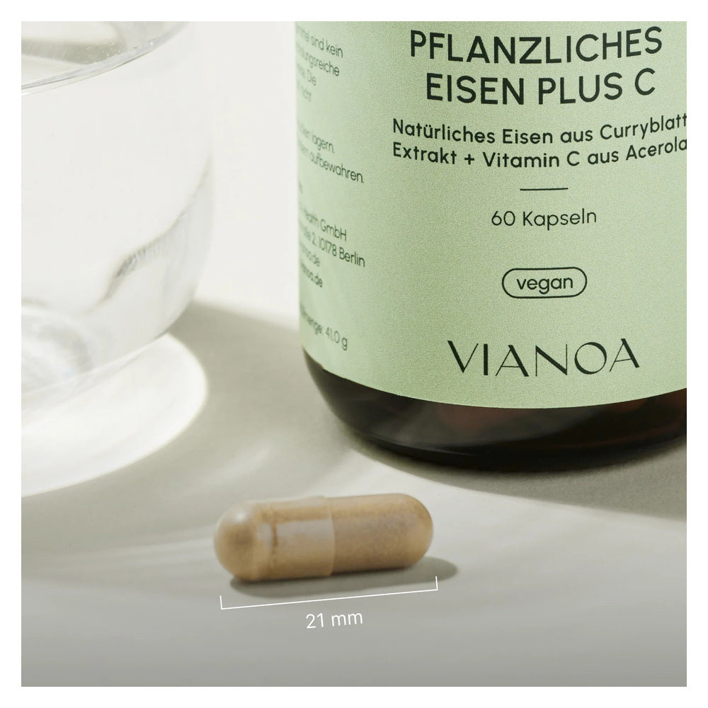 Pflanzliches Eisen plus Vitamin C