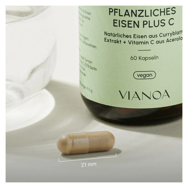 Pflanzliches Eisen plus Vitamin C