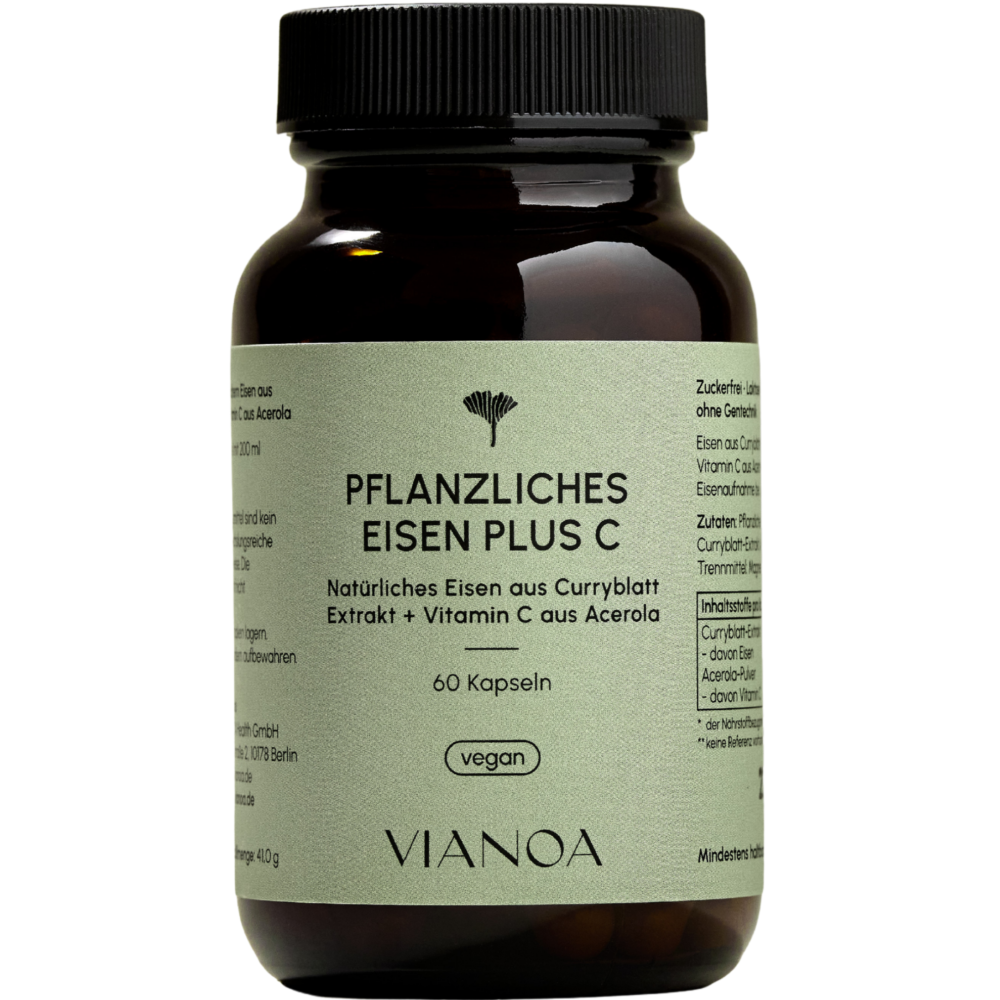 Pflanzliches Eisen plus Vitamin C