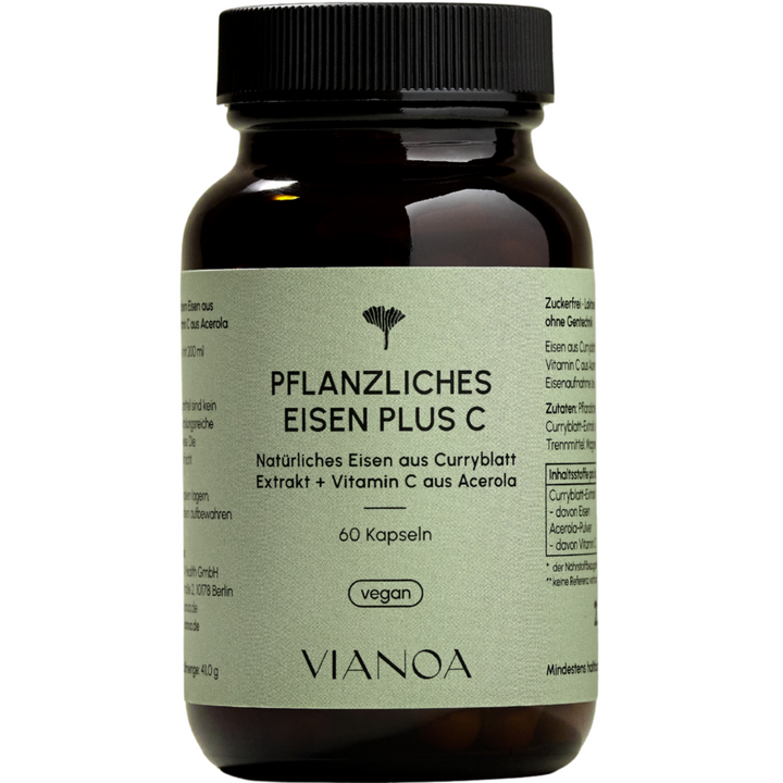 Pflanzliches Eisen plus Vitamin C