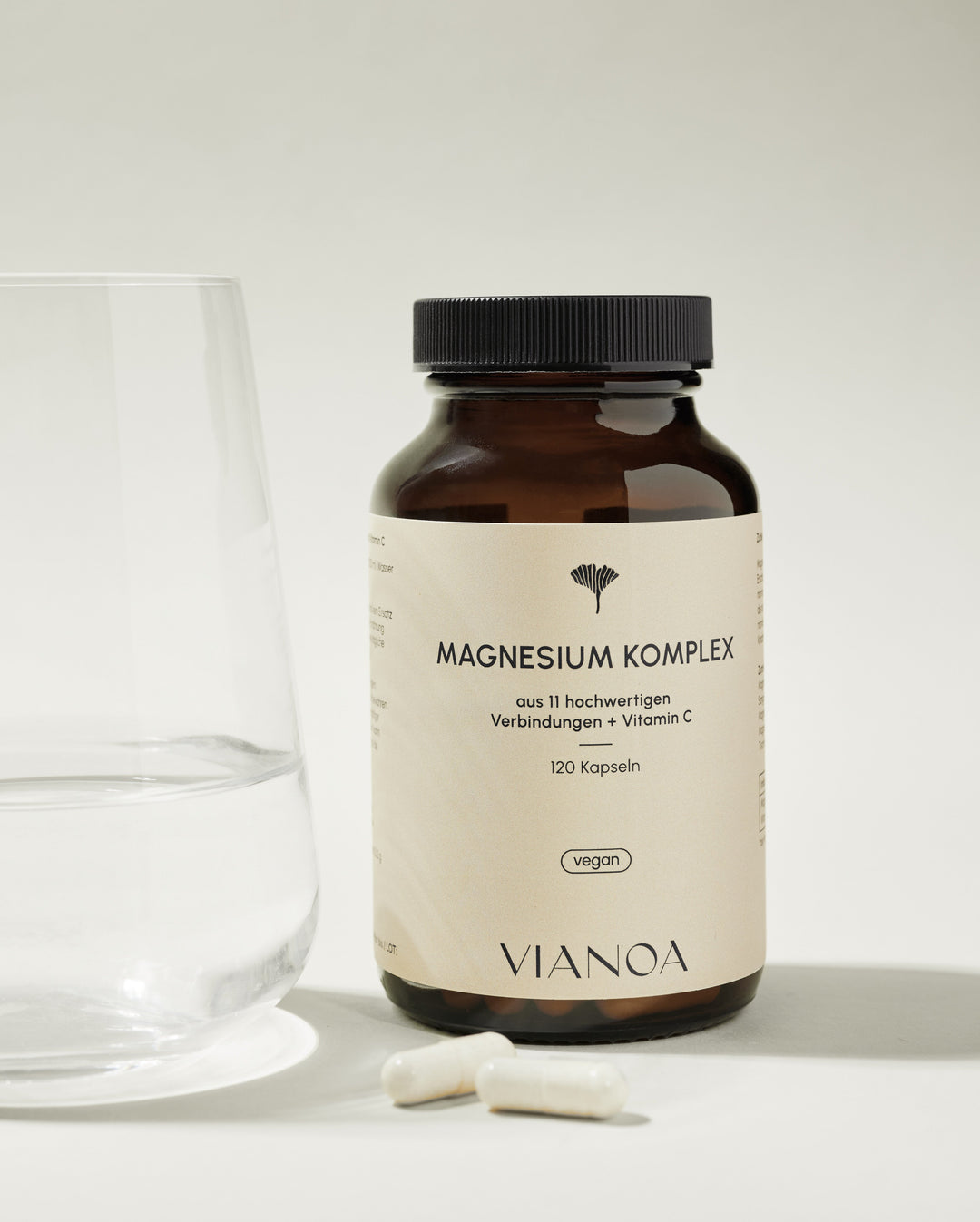 VIANOA Magnesium Komplex Kapseln Applikation